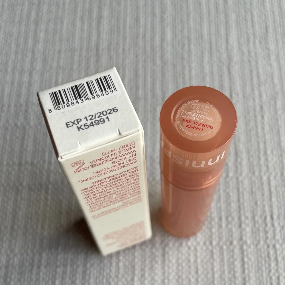 Innisfree Dewy Tint Lip Balm - 2 Melon Coral